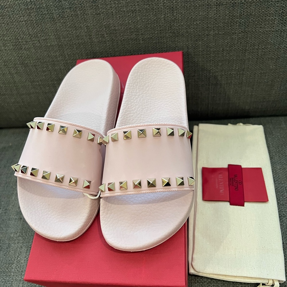 Valentino Rockstuds Slides